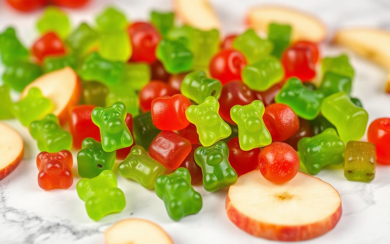 JellyThin ACV Keto Gummies macro shot